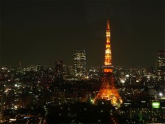 不容错过的日本经典夜景：东京铁塔