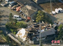 日本熊本强震致9死 未来1周或有6级余震